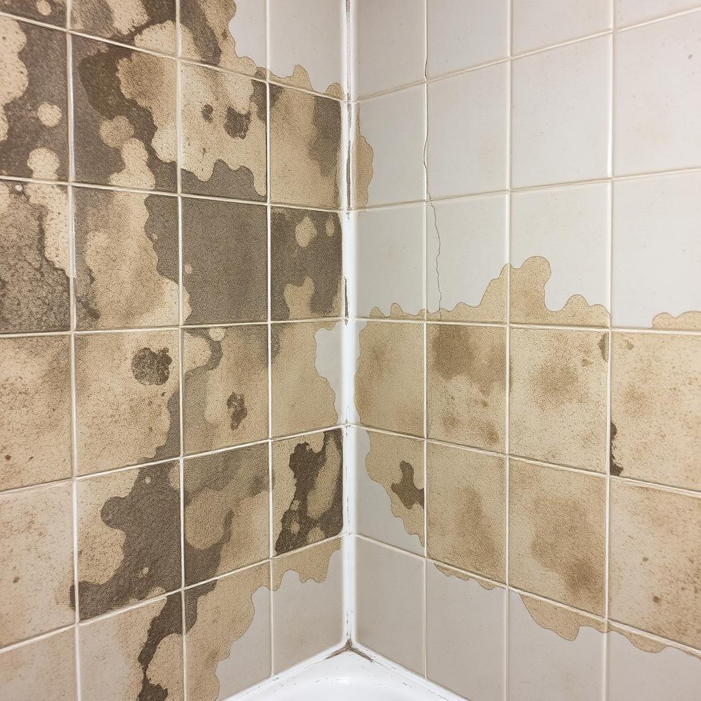 Before - Bathroom Mold Restoration